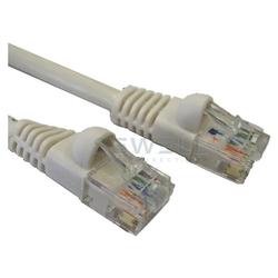 Generic Cat5e 350Mhz Molded Ethernet Cable, White, 14 foot