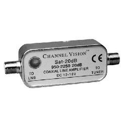 Channel Vision SAT-20DB Amplifier - 2.25GHz - Signal Amplifier