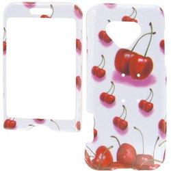 Wireless Emporium, Inc. Cherries Snap-On Protector Case Faceplate for T-Mobile G1/Google Phone