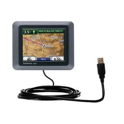 Gomadic Classic Straight USB Cable for the Garmin Nuvi 500 with Power Hot Sync and Charge capabilities - Gom