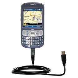 Gomadic Classic Straight USB Cable for the PalmOne Treo 800w with Power Hot Sync and Charge capabilities - G