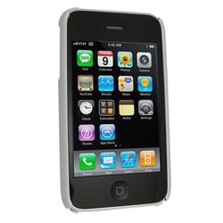 Eforcity Clip On Case for Apple iPhone 3G, Silver by Eforcity