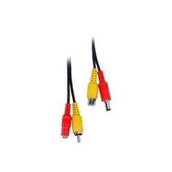 Clover Video Cable with DC Jack - 1 x RCA - 1 x DC Jack - 30ft