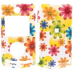 Wireless Emporium, Inc. Colorful Daisies Snap-On Protector Case Faceplate for LG Chocolate 3 VX8560