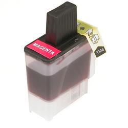 Eforcity Compatible Brother LC41M Combo 2-Pack: 2 Magenta Ink Cartridges - Intellifax 1840, 2440, MFC-3240, 2 (222905)
