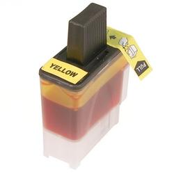 Eforcity Compatible Brother LC41Y Combo 2-Pack: 2 Yellow Ink Cartridges - Intellifax 1840, 2440, MFC-3240, 21 (222894)
