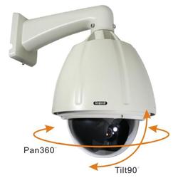 CoolPodz CCTV Security PTZ Speed Dome Camera KD-510 - Sony CCD Weatherproof Color Pan Tilt 22x Zoom