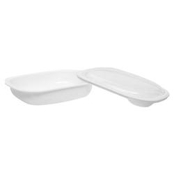 Corningware SimplyLite 1.5-Quart Square Baking Dish with Plastic Cover - White