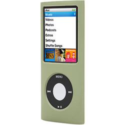 Cygnett CYN4DBYG Groove Shield Duotone Multimedia Player Skin for iPod Nano 4G - Yellow, Green