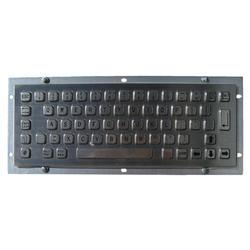 DSI Compact Industrial Metal Keyboard with trackball,PS/2 (KBM-CT-1003)