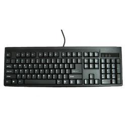 SOLIDTEK DSI Compact Water Resistant Keyboard, USB, Black, Manufactured by Solidtek