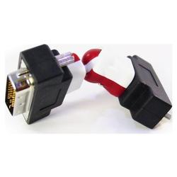 Generic DVI-D Female to DVI-D Male 360 Swivel Rotor Connector