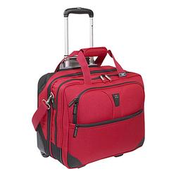 Delsey 40218RD Helium Hyperlite Rolling Tote - Fire Red