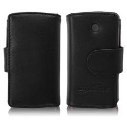 BoxWave Corporation Designio Leather Case (Horizontal Flip Cover) compatible with Alltel Touch Diamond