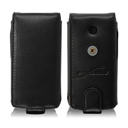 BoxWave Corporation Designio Leather Case (Vertical Flip Cover) compatible with Alltel Touch Diamond