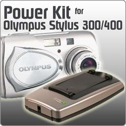 Eforcity Digital Camera Power Kit for Olympus Stylus (300 / 400 / 500 / 600 / 800 / C-50 Zoom / C-50 Zoom / C