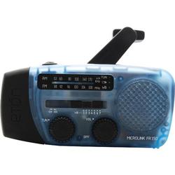 Eton ETON FR150BL Microlink Radio with Flashlight and Cell Phone Charger - Blue