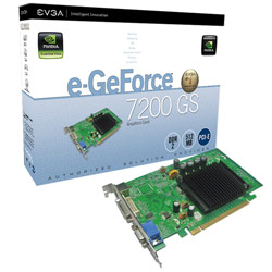 EVGA GeForce 7200 GS 512MB DDR2 64-bit PCI-E DirectX 9.0 Video Card