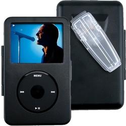Eforcity 5 items Accessory Kit for iPod Video 30GB / 60GB / 80GB WITH ALUMINUM CASE. Included: Black