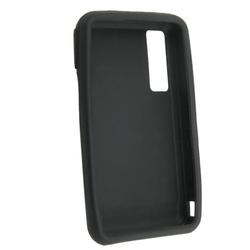 Eforcity Premium Silicone Skin Case for Samsung SGH-T919 Behold, Black