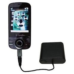 Gomadic Emergency AA Battery Charge Extender for the HTC Shadow II - Brand w/ TipExchange Technology