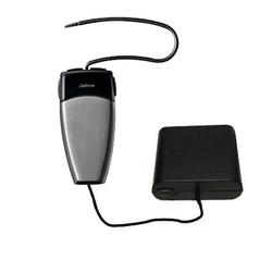 Gomadic Emergency AA Battery Charge Extender for the Jabra JX20 - Brand w/ TipExchange Technology