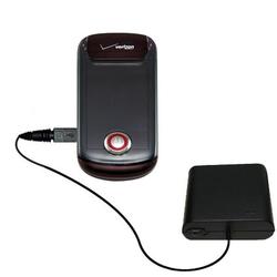 Gomadic Emergency AA Battery Charge Extender for the Motorola Blaze - Brand w/ TipExchange Technolog