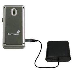 Gomadic Emergency AA Battery Charge Extender for the TomTom MKII Wireless GPS Receiver - Brand w/ Ti
