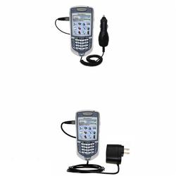 Gomadic Essential Kit for the Blackberry 7100i - includes Car and Wall Charger with Rapid Charge Technology
