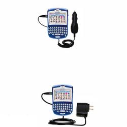 Gomadic Essential Kit for the Blackberry 7230 - includes Car and Wall Charger with Rapid Charge Technology