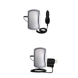 Gomadic Essential Kit for the Dopod 900 - includes Car and Wall Charger with Rapid Charge Technology - Goma