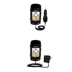 Gomadic Essential Kit for the Garmin Edge 705 - includes Car and Wall Charger with Rapid Charge Technology