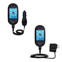 Gomadic Essential Kit for the Helio Ocean - includes Car and Wall Charger with Rapid Charge Technology - Go