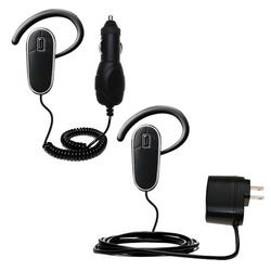 Gomadic Essential Kit for the Jabra BT2010 - includes Car and Wall Charger with Rapid Charge Technology - G
