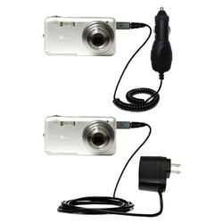 Gomadic Essential Kit for the Kodak V1253 - includes Car and Wall Charger with Rapid Charge Technology - Go