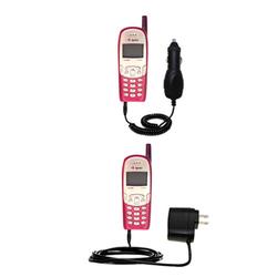 Gomadic Essential Kit for the Kyocera 2345 - includes Car and Wall Charger with Rapid Charge Technology - G
