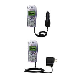 Gomadic Essential Kit for the Kyocera K110 - includes Car and Wall Charger with Rapid Charge Technology - G