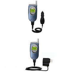 Gomadic Essential Kit for the LG 6070 - includes Car and Wall Charger with Rapid Charge Technology - Gomadi