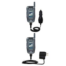 Gomadic Essential Kit for the Motorola Deluxe - includes Car and Wall Charger with Rapid Charge Technology