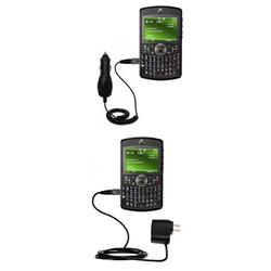 Gomadic Essential Kit for the Motorola Q9h - includes Car and Wall Charger with Rapid Charge Technology - G
