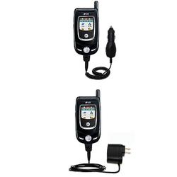 Gomadic Essential Kit for the Motorola V557 - includes Car and Wall Charger with Rapid Charge Technology -