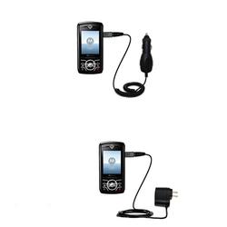 Gomadic Essential Kit for the Motorola Z Slider - includes Car and Wall Charger with Rapid Charge Technology
