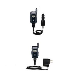 Gomadic Essential Kit for the Nextel i560 - includes Car and Wall Charger with Rapid Charge Technology - Go