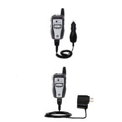 Gomadic Essential Kit for the Nextel i580 - includes Car and Wall Charger with Rapid Charge Technology - Go