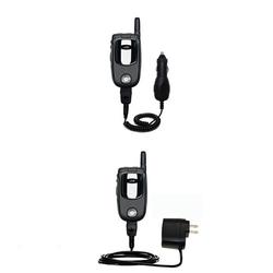 Gomadic Essential Kit for the Nextel i710 - includes Car and Wall Charger with Rapid Charge Technology - Go