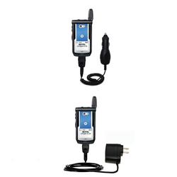 Gomadic Essential Kit for the Nextel i860 - includes Car and Wall Charger with Rapid Charge Technology - Go