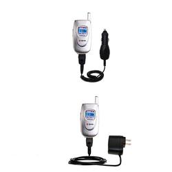 Gomadic Essential Kit for the Samsung VGA1000 - includes Car and Wall Charger with Rapid Charge Technology