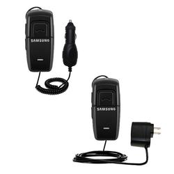 Gomadic Essential Kit for the Samsung WEP 200 - includes Car and Wall Charger with Rapid Charge Technology