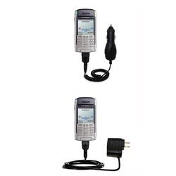 Gomadic Essential Kit for the Sony Ericsson P908 - includes Car and Wall Charger with Rapid Charge Technolog