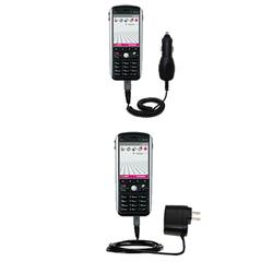 Gomadic Essential Kit for the T-Mobile SDA - includes Car and Wall Charger with Rapid Charge Technology - G